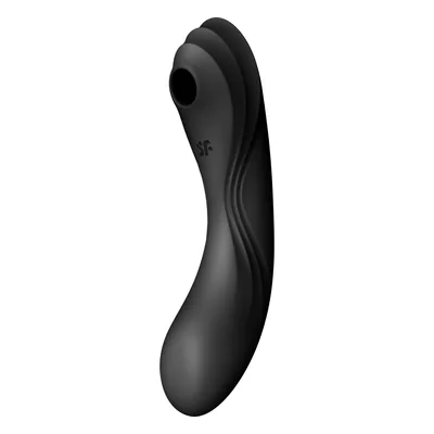Klitorisstimulatorer test: Satisfyer Curvy Trinity 4 på vit bakgrund